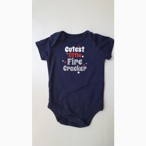 4TH OF JULY 0-3 onesie